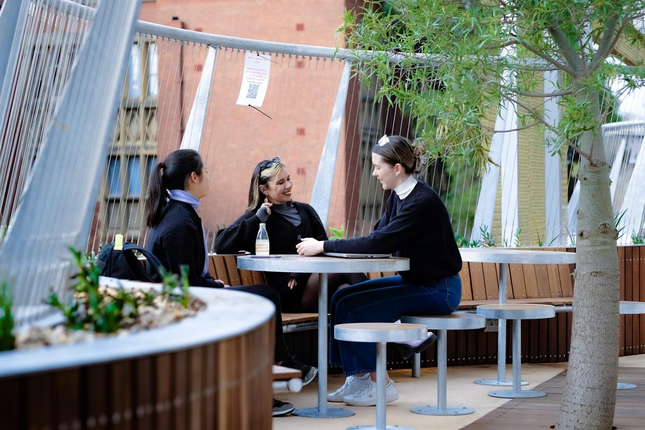 A group of engaged students attending a learning event