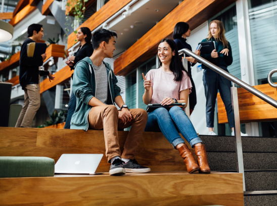 A group of engaged students attending a learning event